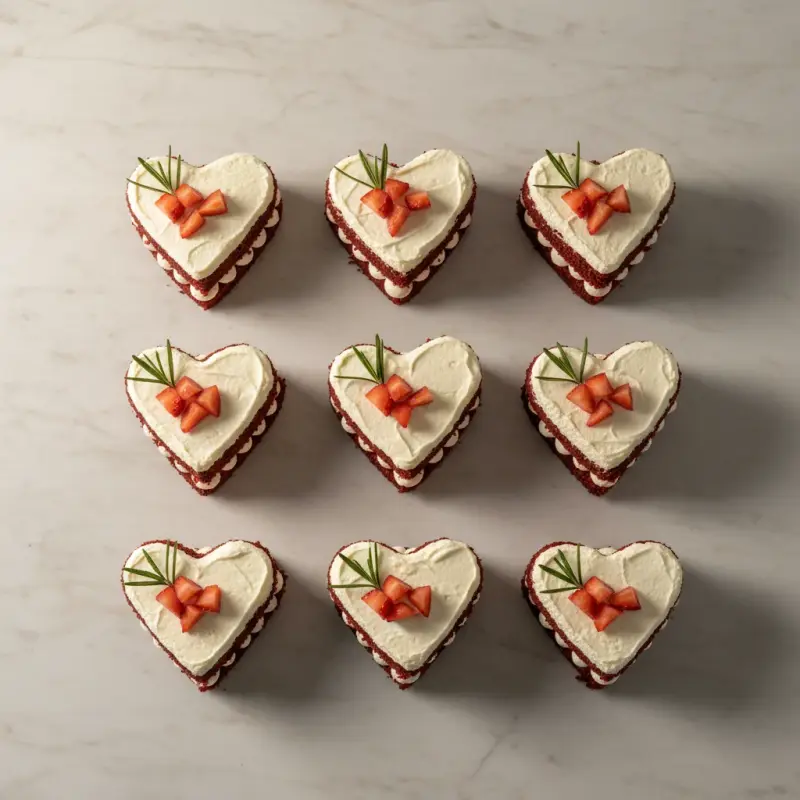 Tortik Red Velvet. Porcja - Pracownia Cukiernicza Kania Lublin